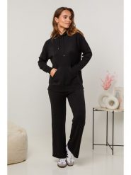 Soft Cashmere 2-częściowy zestaw w kolorze czarnym rozmiar: 34/36. Czarne swetry klasyczne damskie Soft Cashmere, z kaszmiru, bez kołnierzyka. Za 212.95 zł.