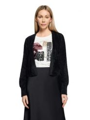 BETTY & CO Kardigan w kolorze czarnym rozmiar: 44. Czarne kardigany damskie Betty & Co, bez wzorów. Za 134.95 zł.