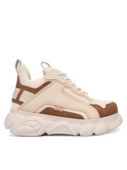Buffalo Sneakersy Cld Chai 1636529 Beżowy. Brązowe obuwie sportowe damskie Buffalo, ze skóry, bez zapięcia. Za 379.99 zł.
