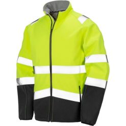 Kurtka Result Softshell polyester. Czarne kurtki damskie RESULT, xl, bez wzorów, z poliesteru, bez kaptura. Za 192.05 zł.