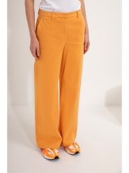 Josephine & Co Spodnie "Moos" w kolorze pomarańczowym rozmiar: 34. Pomarańczowe spodnie materiałowe damskie Josephine & Co, bez wzorów, z materiału. Za 254.95 zł.