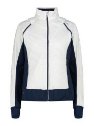 CMP Kurtka funkcyjna w kolorze biało-granatowym rozmiar: 48. Białe kurtki sportowe damskie CMP, bez wzorów, z materiału, bez kaptura. Za 196.70 zł.