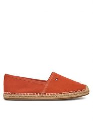 Tommy Hilfiger Espadryle Flag Canvas Espadrille FW0FW08541 Czerwony. Czerwone espadryle damskie Tommy Hilfiger, bez wzorów, z materiału, bez obcasa. Za 249.99 zł.