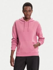 Desigual Bluza Basic 25WWSK13 Różowy Regular Fit. Czerwone bluzy damskie Desigual, l, bez wzorów, z bawełny, bez kaptura. Za 319.99 zł.