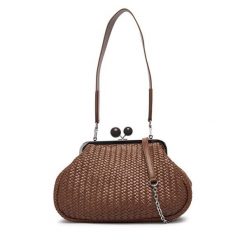 Torebka Weekend Max Mara. Brązowe torebki klasyczne damskie Weekend Max Mara, bez dodatków. Za 2,239.00 zł.