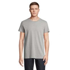 Koszulka Unisex Dla Dorosłych Re Crusader Z Recyklingu. Szare bluzki damskie SOL'S, s, bez wzorów, bez kołnierzyka, bez ramiączek. Za 48.99 zł.