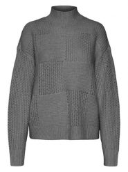 Vero Moda Sweter w kolorze szarym rozmiar: S. Szare swetry klasyczne damskie Vero Moda, s, bez kołnierzyka. Za 86.99 zł.