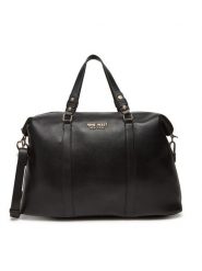Nine West Torba weekendowa H231181 Czarny. Czarne torby podróżne Nine West, bez wzorów, z materiału. Za 369.99 zł.