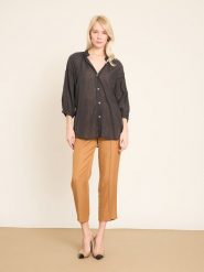 BGN Koszula w kolorze czarnym rozmiar: 36. Czarne koszule damskie BGN, bez wzorów, bez kołnierzyka, bez ramiączek. Za 143.99 zł.