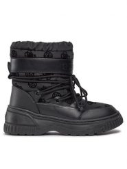 Guess Śniegowce FL8DRA FAL10 Czarny. Czarne śniegowce damskie Guess, z materiału. Za 599.99 zł.