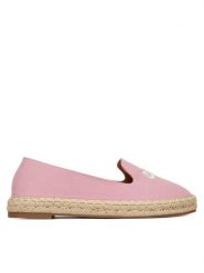 DeeZee Espadryle 8-266-3 Różowy. Czerwone espadryle damskie DeeZee, bez wzorów, z materiału, bez obcasa. Za 119.99 zł.