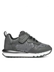 Geox Sneakersy J Fastics J46GZB 0BCBL C9002 D Szary. Szare buty sportowe dziewczęce Geox, bez wzorów, z materiału, bez zapięcia. Za 199.99 zł.