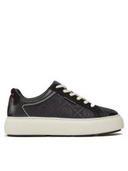 Tory Burch Sneakersy T Monogram Ladybug Sneaker 153015 Czarny. Czarne obuwie sportowe damskie Tory Burch, ze skóry, bez zapięcia. W wyprzedaży za 1,239.00 zł.