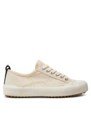 EMU Australia Trampki Hosier W13022 Beżowy. Brązowe trampki damskie EMU Australia, bez wzorów, z bawełny, bez zapięcia. Za 389.99 zł.