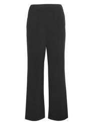 MOSS COPENHAGEN Spodnie "Chana" w kolorze czarnym rozmiar: S. Czarne spodnie materiałowe damskie Moss Copenhagen, bez wzorów, z materiału. Za 139.95 zł.