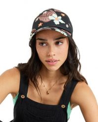 Czapka Trucker dla Kobiety BEAUTIFUL MORNING Czarny. Czarne czapki z daszkiem damskie Roxy, bez wzorów, z materiału. Za 129.99 zł.
