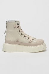 INUIKII LEATHER MATILDA Sneakersy damskie. Białe obuwie sportowe damskie Inuikii, z gumy, bez zapięcia. W wyprzedaży za 769.45 zł.