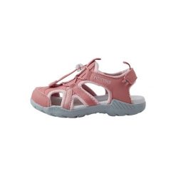 Sandały Reima Hiekalla. Niebieskie sandały damskie Reima, bez wzorów, bez obcasa, bez zapięcia. Za 209.99 zł.