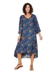 Ipanima Sukienka w kolorze granatowym rozmiar: 34-40. Niebieskie sukienki damskie Ipanima, bez wzorów, z wiskozy, bez ramiączek. Za 100.99 zł.