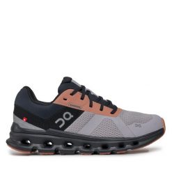 Buty do biegania On. Czerwone obuwie sportowe damskie On, bez zapięcia, do biegania. Za 459.99 zł.