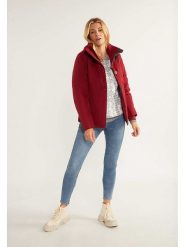 Schmuddelwedda Kurtka przejściowa w kolorze bordowym rozmiar: S. Czerwone kurtki damskie Schmuddelwedda, s, bez wzorów, bez kaptura. Za 295.86 zł.