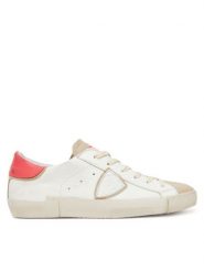 Philippe Model Sneakersy PRLD WX42 Biały. Białe obuwie sportowe damskie Philippe Model, ze skóry, bez zapięcia. Za 909.99 zł.