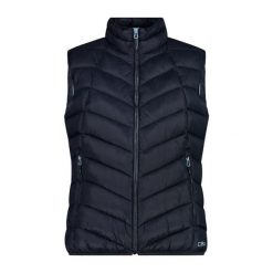 Damska kurtka bez rękawów CMP. Czerwone kurtki sportowe damskie CMP, na zimę, xs, bez wzorów, z materiału, z kapturem. Za 387.00 zł.