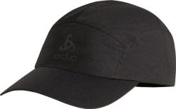 Czapka z daszkiem Odlo PERFORMANCE WATERPROOF. Czarne czapki z daszkiem damskie ODLO, bez wzorów, z materiału. Za 179.99 zł.
