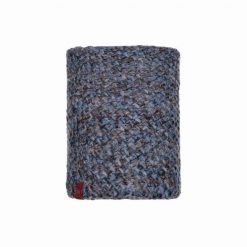 Komin na szyję dla dorosłych Buff Knitted & Fleece Neckwarmer zimowy. Czerwone kominy damskie Buff, na zimę, bez wzorów. W wyprzedaży za 146.60 zł.