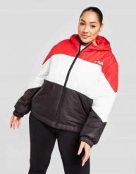 KURTKA DAMSKA ZIMOWA Z KAPTUREM FILA COLOUR BLOCK PADDED XXS. Kurtki damskie Fila, na zimę, uniwersalny, bez wzorów, z dresówki, z kapturem. Za 167.38 zł.