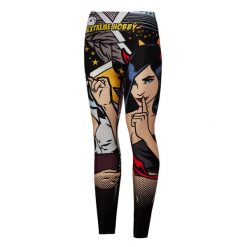 Legginsy sportowe damskie z wysokim stanem EXTREME HOBBY COMICS. Legginsy damskie EXTREME HOBBY, s, bez wzorów, z elastanu. Za 229.00 zł.