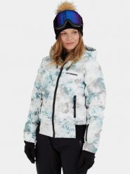 Kurtka Narciarska Damska Fundango Zina. Czarne kurtki sportowe damskie FUNDANGO, na zimę, m, bez wzorów, z materiału, bez kaptura. Za 499.00 zł.