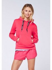 Chiemsee Bluza "Vanula" w kolorze różowym rozmiar: XL. Różowe bluzy damskie Chiemsee, xl, bez wzorów, z kapturem. Za 130.99 zł.