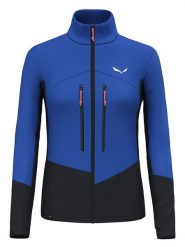Salewa Kurtka polarowa "Ortles" w kolorze niebiesko-czarnym rozmiar: 38. Czarne kurtki damskie Salewa, bez wzorów, z materiału, bez kaptura. Za 412.88 zł.