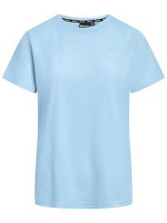 Bench Koszulka w kolorze błękitnym rozmiar: 44. Niebieskie bluzki damskie Bench, bez wzorów, bez kołnierzyka, bez ramiączek. Za 43.99 zł.