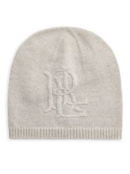 LAUREN RALPH LAUREN Czapka 454P23525002 Beżowy jasny. Brązowe czapki damskie Lauren Ralph Lauren, na zimę, bez wzorów. Za 419.99 zł.