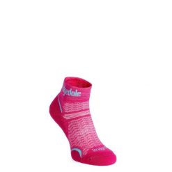 Skarpety turystyczne damskie Bridgedale Hike Ultralight Performance Ankle. Czerwone skarpetki damskie Bridgedale, bez wzorów. Za 83.99 zł.