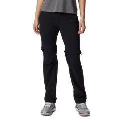 Spodnie Trekkingowe Damskie Columbia Saturday Trail II EU Convertible Pant. Czarne spodnie dresowe damskie Columbia, bez wzorów, z dresówki. Za 333.99 zł.