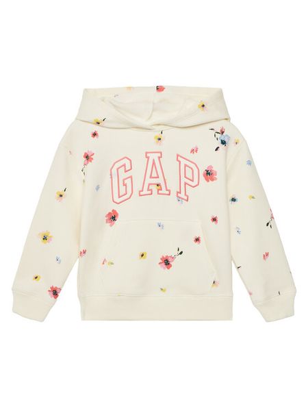 Gap Bluza 724997-05 Écru Regular Fit. Bluzy dziewczęce GAP, bez wzorów, z bawełny, bez ramiączek, bez kaptura. Za 109.99 zł.