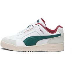 Adidasy Puma Slipstream, Dla obu płci. Białe obuwie sportowe casual damskie Puma, ze skóry ekologicznej, bez zapięcia. W wyprzedaży za 290.00 zł.