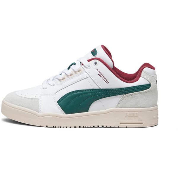 Buty sportowe Puma Slipstream. Białe obuwie sportowe casual damskie Puma, ze skóry ekologicznej, bez zapięcia. Za 390.00 zł.