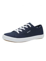Kangaroos Sneakersy "K-VW Avril" w kolorze granatowym rozmiar: 39. Niebieskie obuwie sportowe damskie KangaROOS, z materiału, bez zapięcia. Za 127.35 zł.