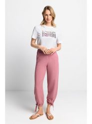 Rich & Royal Koszulka w kolorze białym rozmiar: XS. Białe bluzki damskie Rich & Royal, xs, bez wzorów, z bawełny, bez kołnierzyka, bez ramiączek. Za 79.03 zł.