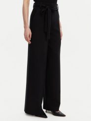 French Connection Spodnie palazzo 74QZH Czarny Regular Fit. Czarne spodnie materiałowe damskie French Connection, bez wzorów, z materiału. Za 239.99 zł.
