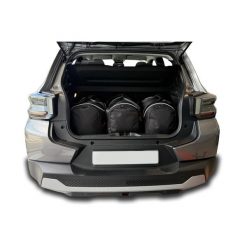 Torby Do Bagażnika Citroen C3 Hatchback 2023+ 3Szt Kjust. Czarne torby podróżne KJUST, bez wzorów. Za 729.00 zł.