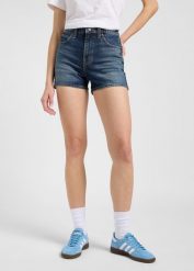 DAMSKIE SZORTY LEE CAROL SHORT DARK RETREAT 112363525. Szorty damskie Lee, bez wzorów, z jeansu. Za 159.99 zł.
