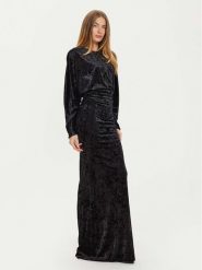 PINKO Sukienka wieczorowa 104497 A29L Czarny Slim Fit. Czarne sukienki damskie Pinko, bez wzorów, z syntetyku, wizytowe, bez ramiączek. Za 1,129.00 zł.