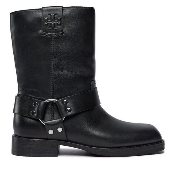 Botki Tory Burch. Czarne botki damskie Tory Burch, bez obcasa, na płaskiej podeszwie, bez zapięcia. Za 1,909.00 zł.