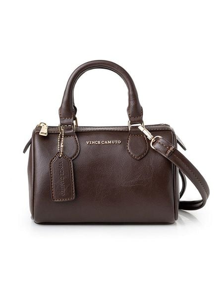Vince Camuto Torebka w kolorze brązowym - 21 x 13 x 13 cm rozmiar: onesize. Brązowe torebki klasyczne damskie Vince Camuto, z materiału, przez ramię, bez dodatków. Za 174.02 zł.