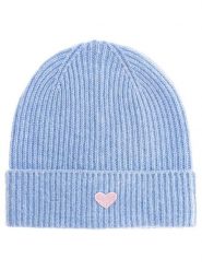 Zwillingsherz Kaszmirowa czapka beanie w kolorze niebieskim rozmiar: onesize. Niebieskie czapki damskie Zwillingsherz, bez wzorów, z kaszmiru. Za 258.52 zł.
